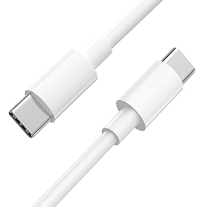 siwi type-c to type-c usb cable for motorola edge 40 charging cable original like 65w fast pd charger cable  dash warp dart flash super vooc data cable 65a 1m tccw4 white