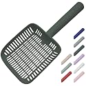 TypeC Cat Litter Scoop - Small Holes (0.11in) Big Size Scooper - Long Handle &amp; Easy Cleaning - Hanger for Litter Box
