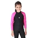 TYR Girls in Eco Long Sleeve Rashgaurd