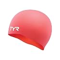 TYR Silicone Swim Cap for Men and Women – Wrinkle-Free, Durable & Tear Resistant, Low Drag Training & Competition Cap