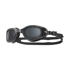 tyr special ops 20 polarized swimming goggles for adults color-smokeblack