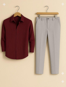 TyrellFashion Men Shirt Pant Set