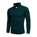 TYSORT Men39s Acrylic Cable Knit Sweater Full