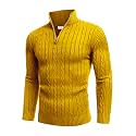 TYSORT Men39s Acrylic Cable Knit Sweater Full