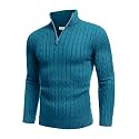 TYSORT Men39s Acrylic Cable Knit Sweater Full