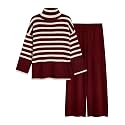 TYSORT Womens Winter Woolen Turtleneck Sweater with