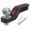 TYT 2-5/16" Ball Heavy Duty Forged Trailer Hitch Ball Mount for 2" Receiver