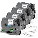 TZe-251 24mm 0.94 Label Maker Tape Refill Compatible with Brother PT-D610BT