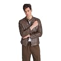 TZMAPU men's motorcycle PU leather jacket Punk style standing collar short jacket