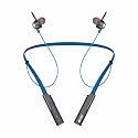 U&amp;I Melody 48 Hrs Battery Backup Bluetooth Neckband with Sound Equalizer, Quick Charge and Media Control (Dark Blue)