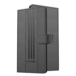 u-case compatible with xiaomi redmi a2 litexiaomi redmi 6 pro flip cover  leather finish  inside pockets amp inbuilt stand  shockproof wallet style magnetic closure back cover case
