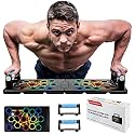 U/D 24 in1 Push Up Board Multifunctional Foldable Portable Fitness Workout Push-up Tools Pushup Stands Exercise Board Muscle Board,Home Exercises For Men/Women