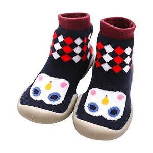 u-grow lightweight anti-skid baby socks shoes for babies 6 to 9 months kids amp toddlers  soft sole breathable cotton sneakers with anti-collision toe baby shoes for first walking steps