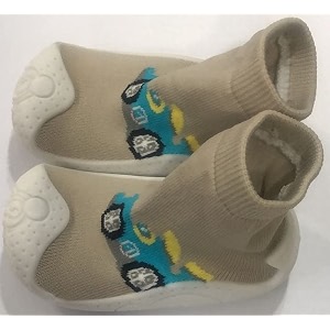 u-grow lightweight anti-skid baby socks shoes for babies 6 to 9 months kids amp toddlers  soft sole breathable cotton sneakers with anti-collision toe baby shoes for first walking steps