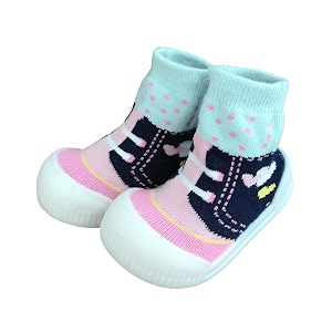 u-grow baby anti-skid breathable soft socks shoeseuro size 25approx age 24 months-28 monthsbaby pink