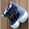 u-grow Baby Anti-Skid Breathable Soft Socks Shoes(EUro Size 23,Approx aGe 12 Months-18 Months blUe)