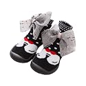 u-grow Lightweight Anti-Skid Baby Socks Shoes for Babies (9 to 12 Months), Kids &amp; Toddlers – Soft Sole Breathable Cotton Sneakers with Anti-Collision Toe, Baby Shoes for First Walking Steps