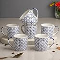 U.P.C. Ceramic Coffee Tea Mugs Set of