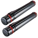 U.S. Art Supply Poster Tube - Telescoping Adjustable, 3-1/4" Diameter