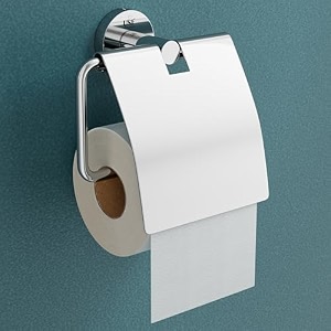 usf toilet paper roll holder for bathroom 304 stainless steel tissue paper holder for restroom wall mounted toilet tissue holder bathroom utility accessory chrome finish - puma