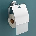 USF Toilet Paper Roll Holder for Bathroom, 304 Stainless Steel Tissue Paper Holder for Restroom, Wall Mounted Toilet Tissue Holder, Bathroom Utility Accessory, Chrome Finish - Puma