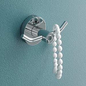 u-s-f bath accessories usf heavy duty 304 stainless steel dual hook towel hanger wall mounted cloth holder bathroom kitchen napkin organizer 25 years warranty chrome finish pack of 1
