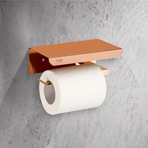 usf toilet tissue roll holder for bathroom 304 stainless steel bathroom accessory wall mounted paper holder modern utility design antique finish 25 years warranty - torin