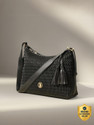 U.S. POLO ASSN. Black Women Shoulder Bag