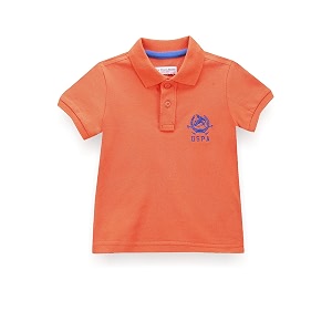 us polo assn regular fit boys polo t-shirts - breathable cotton fabric ribbed collar with short sleeves t shirt for kids boys