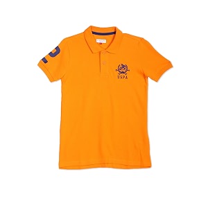us polo assn kids boys polo t shirts - 100 cotton pique knit casual polo t shirt for boys regular fit