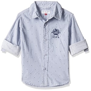 us polo assn boy39s cotton regular fit shirt