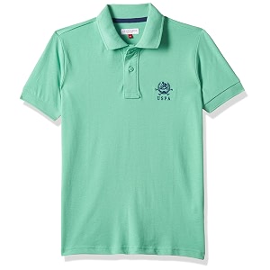us polo assn kids boys polo t shirts - 100 cotton pique knit casual polo t shirt for boys regular fit