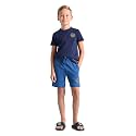 U.S. Polo Assn. Boy's Cotton Heathered IKSA Shorts (Pack of 1)