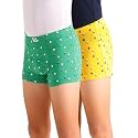 U.S. Polo ASSN. Boy's EKT05 Brand Print Underwear Trunks - Pack of 2
