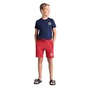 U.S. Polo Assn. Boy's Cotton Heathered IKSA Shorts (Pack of 1)