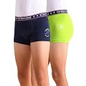 U.S. Polo ASSN. Boy's Cotton Casual Style Trunks (Pack of 2)