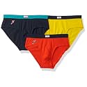 U.S. Polo ASSN. Boy's Cotton Brief (Pack of 3)