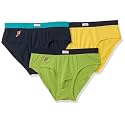U.S. Polo ASSN. Boy's Cotton Brief (Pack of 3)