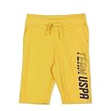 U.S. Polo Assn. Regular Fit Boys Shorts - Mid Rise Waist, Brand Printed Bottom Wear for Kids