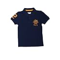 U.S. Polo ASSN. Kids Boys Polo T Shirts - 100% Cotton, Pique Knit, Casual Polo T Shirt for Boys Regular Fit