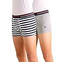 U.S. Polo ASSN. Boy's Cotton Casual Style Trunks (Pack of 2)