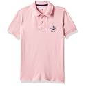 U.S. Polo ASSN. Kids Boys Polo T Shirts - 100% Cotton, Pique Knit, Casual Polo T Shirt for Boys Regular Fit