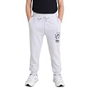 U.S. Polo ASSN. Knitted Cotton Joggers for Boys - Mid Rise, Regular Fit, Brand Printed Joggers for Kids