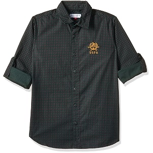 us polo assn boy39s cotton regular fit shirt