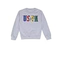 U.S. POLO ASSN. Boys Black Crew Neck