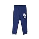 U.S. Polo ASSN. Knitted Cotton Joggers for Boys - Mid Rise, Regular Fit, Brand Printed Joggers for Kids