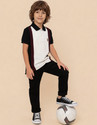 U.S. POLO ASSN. Boys Colorblock Pure Cotton