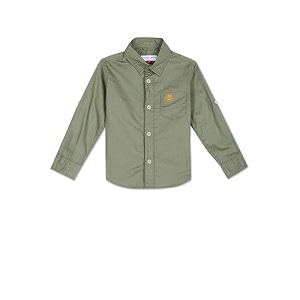 us polo assn boys cotton solid regular fit shirt