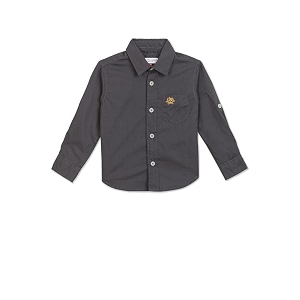 us polo assn boys cotton solid regular fit shirt