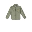 U.S. POLO ASSN. Boys Cotton Solid Regular Fit Shirt
